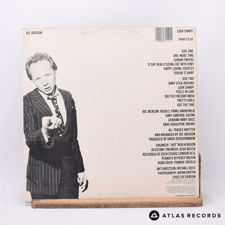 Joe Jackson - Look Sharp! - Reissue LP Vinyl Record - VG+/EX