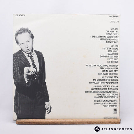 Joe Jackson - Look Sharp! - Repress LP Vinyl Record - VG+/EX