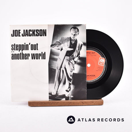 Joe Jackson Steppin' Out 7" Vinyl Record - Front Cover & Record
