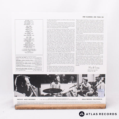 Joe Pass - For Django - 180G Booklet Reissue LP Vinyl Record - NM/EX