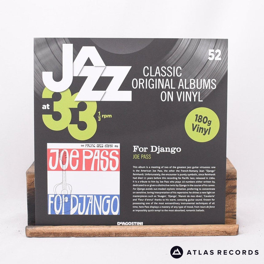 Joe Pass - For Django - 180G Booklet Reissue LP Vinyl Record - NM/EX
