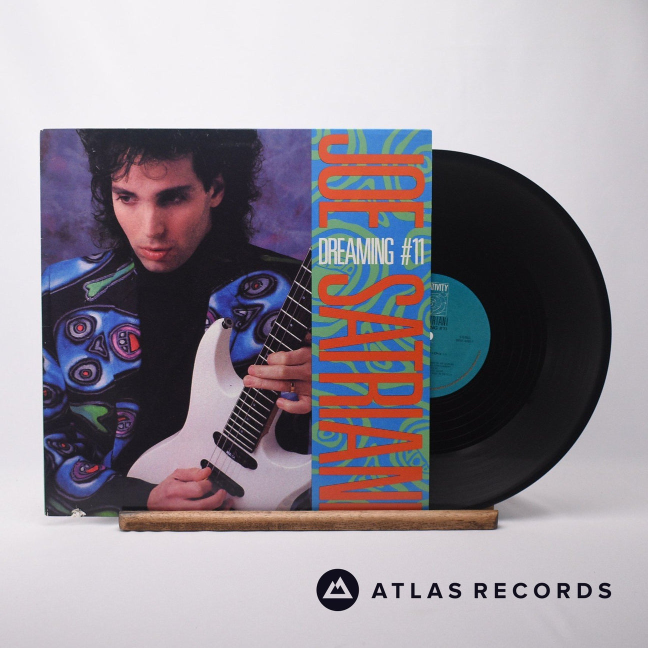 Joe Satriani Dreaming #11 12" Vinyl Record - Front Cover & Record