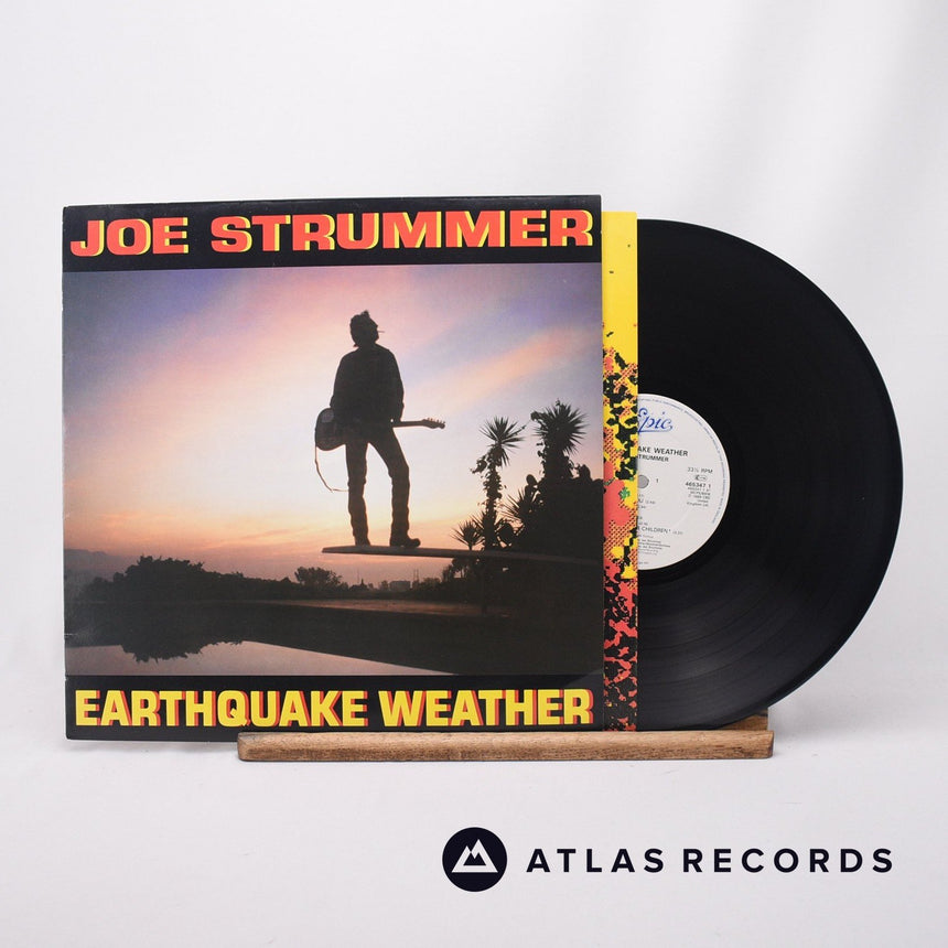 Joe Strummer Earthquake Weather LP Vinyl Record - Front Cover & Record