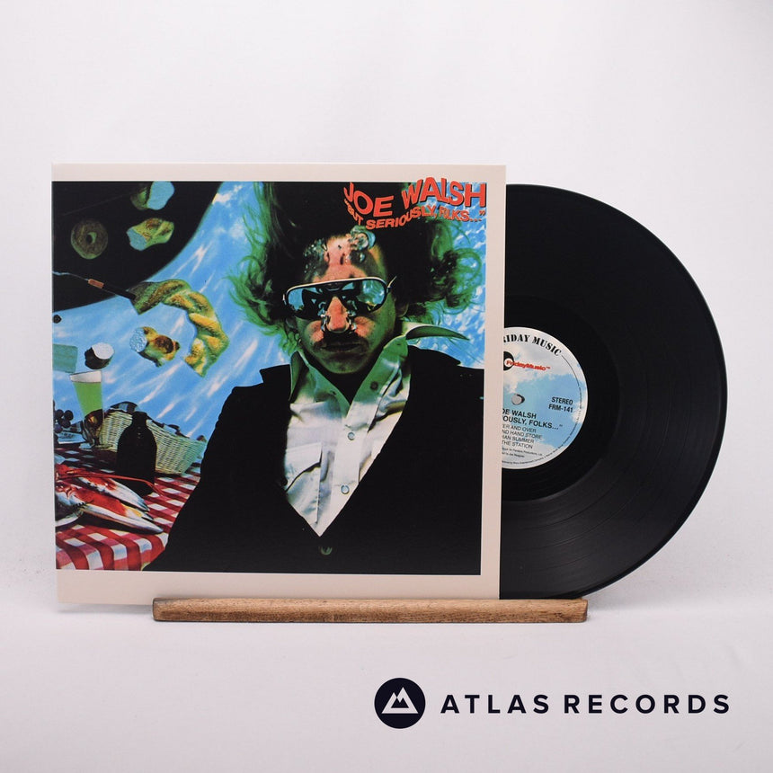Joe Walsh "But Seriously, Folks..." LP Vinyl Record - Front Cover & Record