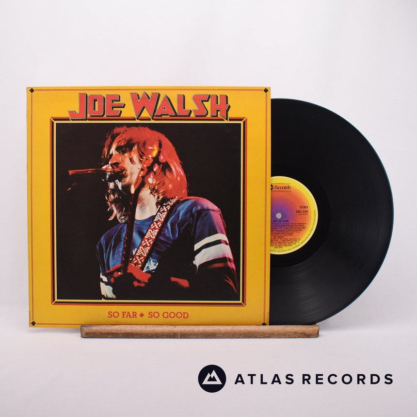 Joe Walsh So Far So Good LP Vinyl Record - Front Cover & Record