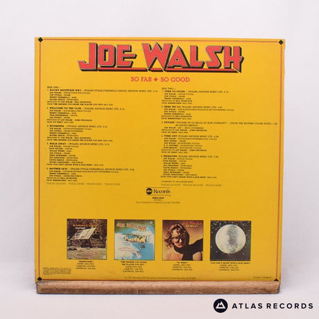 Joe Walsh - So Far So Good - LP Vinyl Record - EX/EX