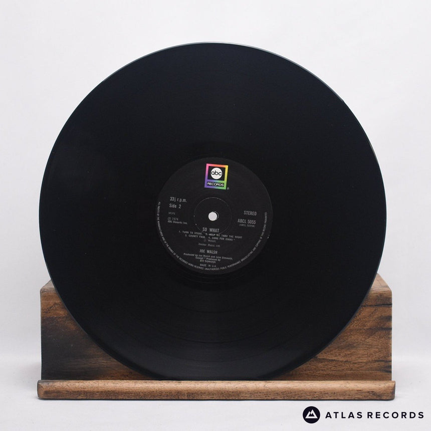 Joe Walsh - So What - LP Vinyl Record - EX/EX