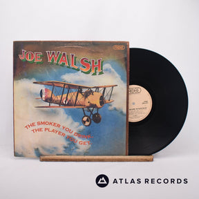 Joe Walsh The Smoker You Drink, The Player You Get LP Vinyl Record - Front Cover & Record