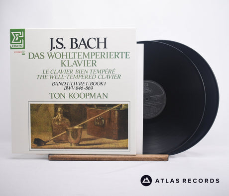 Johann Sebastian Bach Das Wohltemperierte Klavier Band 1 = Le Clavier Bien Tempéré Livre 1 = The Well-Tempered Clavier Book 1, BWV 846-869 LP Vinyl Record - Front Cover & Record