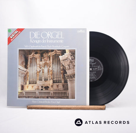Johann Sebastian Bach Die Orgel - Königin Der Instrumente Vol. 1 LP Vinyl Record - Front Cover & Record