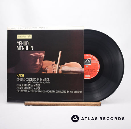 Johann Sebastian Bach Violin Concertos LP Vinyl Record - Front Cover & Record