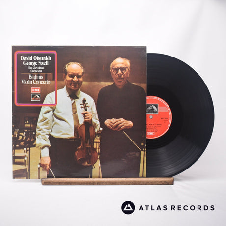 Johannes Brahms Brahms Violin Concerto In D LP Vinyl Record - Front Cover & Record