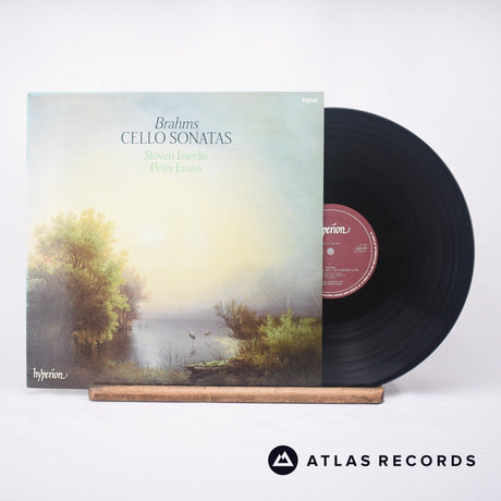 Johannes Brahms Cello Sonatas LP Vinyl Record - Front Cover & Record