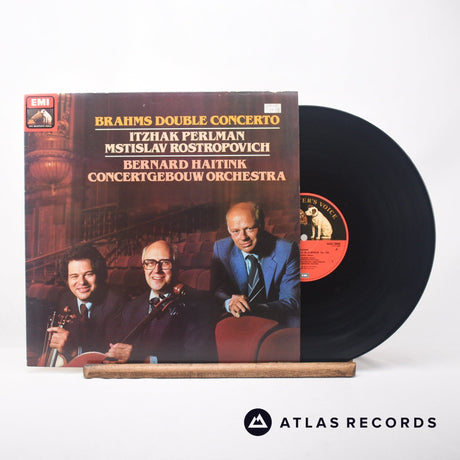 Johannes Brahms Double Concerto LP Vinyl Record - Front Cover & Record