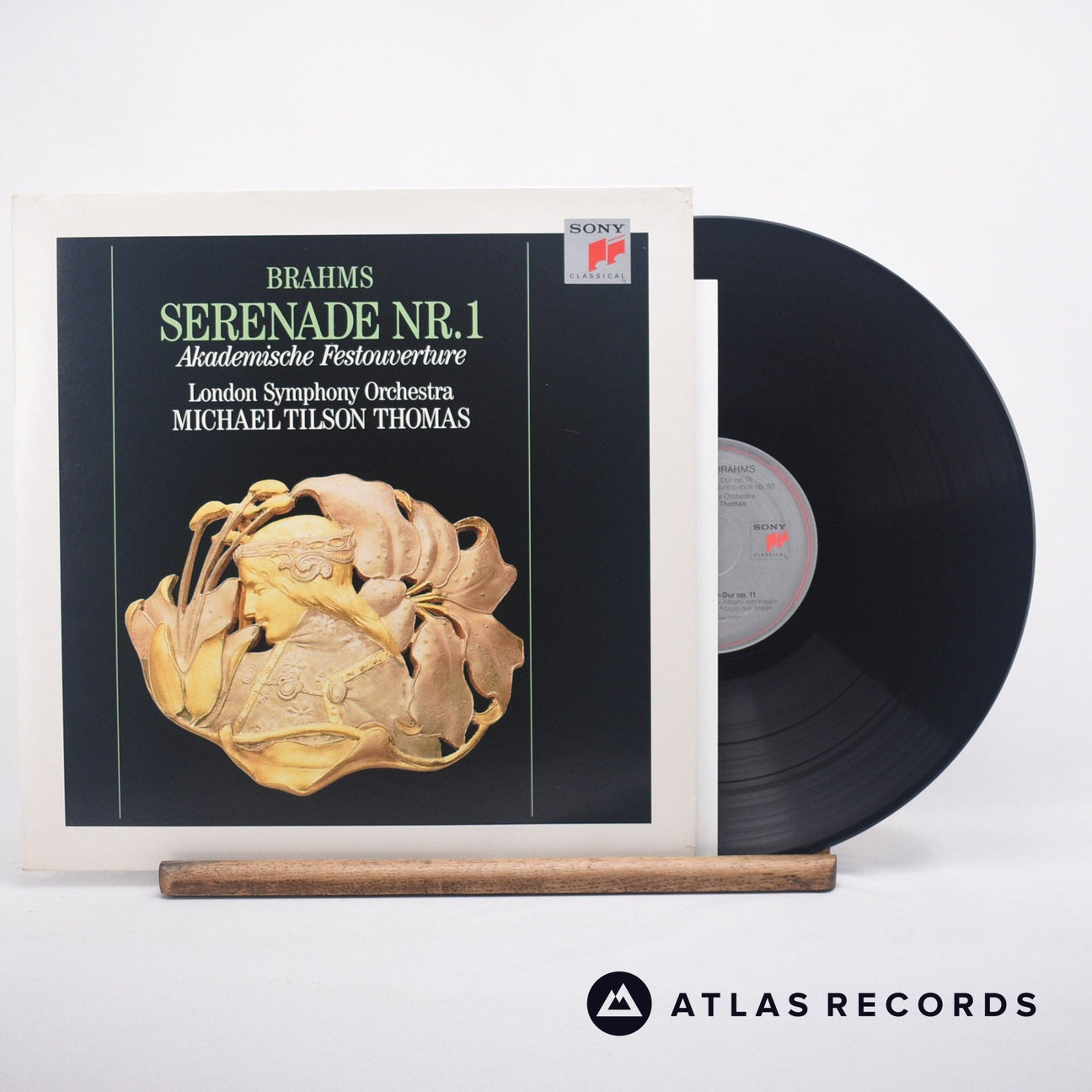 Johannes Brahms Serenade Nr.1 LP Vinyl Record - Front Cover & Record
