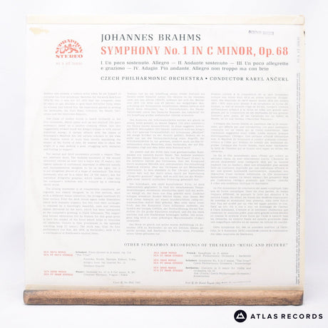 Johannes Brahms - Symphony No. 1 In C Minor, Op. 68 - LP Vinyl Record - VG+/VG+