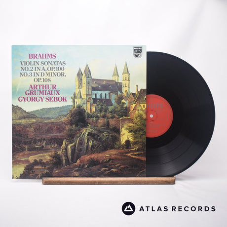 Johannes Brahms Violinsonaten Nr.2 A-Dur Op. 100, Nr.3 D-Moll Op.108 LP Vinyl Record - Front Cover & Record