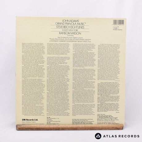John Adams - Grand Pianola Music - LP Vinyl Record - EX/EX