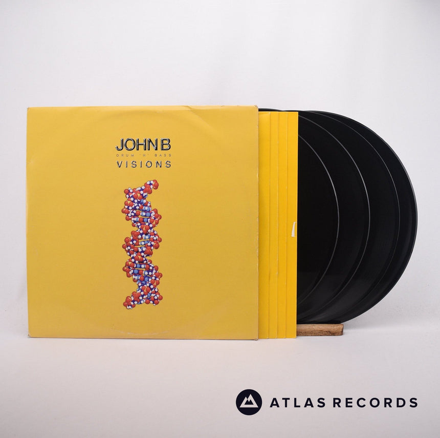 John B Visions 4 x 12" Vinyl Record - Front Cover & Record