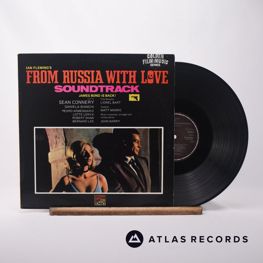 John Barry From Russia With Love Soundtrack LP Vinyl Record - Front Cover & Record