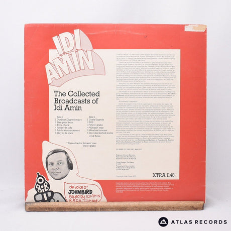 John Bird - The Collected Broadcasts Of Idi Amin - LP Vinyl Record - VG+/EX