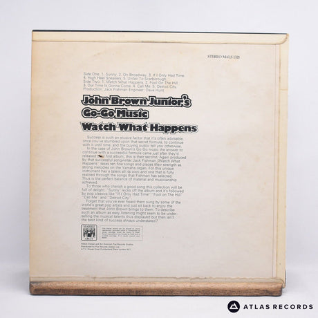 John Brown Junior's Go-Go Music - Watch What Happens - LP Vinyl Record - VG+/VG+