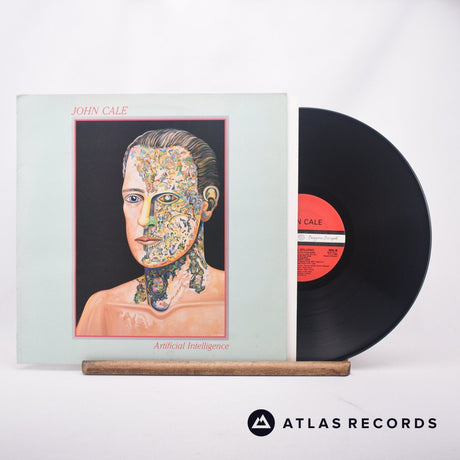 John Cale Artificial Intelligence LP Vinyl Record - Front Cover & Record