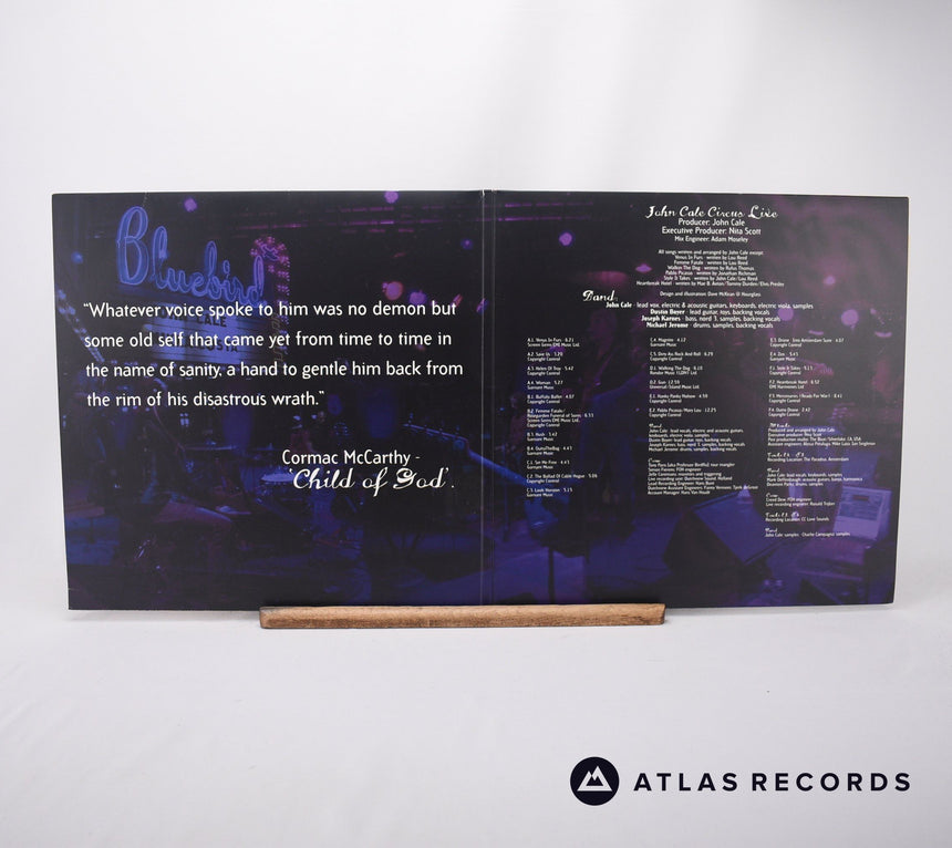 John Cale - Circus Live - Poster Gatefold 3 x LP + 7" Vinyl Record - NM/VG+