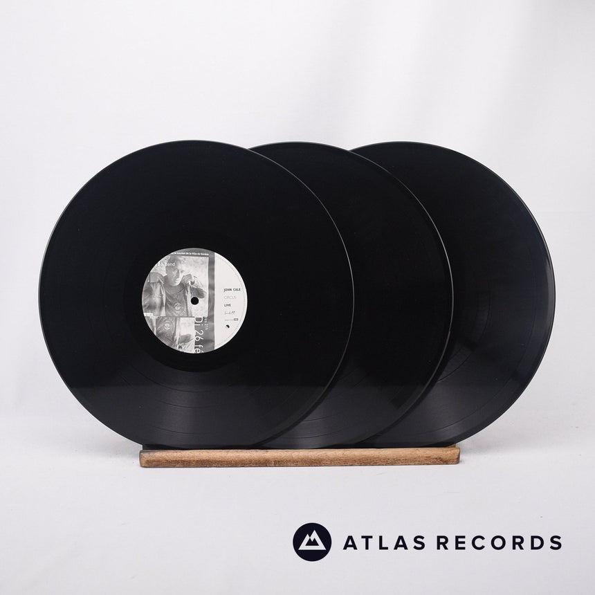 John Cale - Circus Live - Poster Gatefold 3 x LP + 7" Vinyl Record - NM/VG+