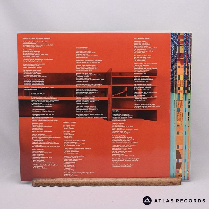 John Cale - Poptical Illusion - Green Pink A1 B 7" + 2 x LP Vinyl Record - NM/NM