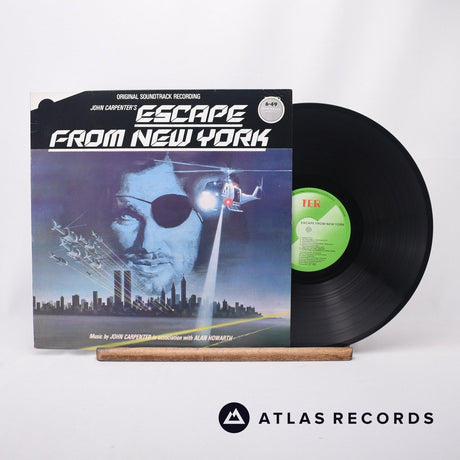 John Carpenter John Carpenter's Escape From New York LP Vinyl Record - Front Cover & Record