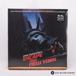 John Carpenter John Carpenter's Escape From New York 2 x LP Vinyl Record - Front Cover & Record
