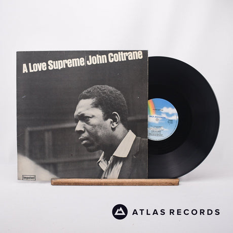 John Coltrane A Love Supreme LP Vinyl Record - Front Cover & Record