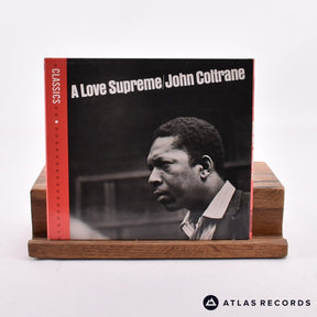 John Coltrane A Love Supreme CD Vinyl Record - Front Cover & Record