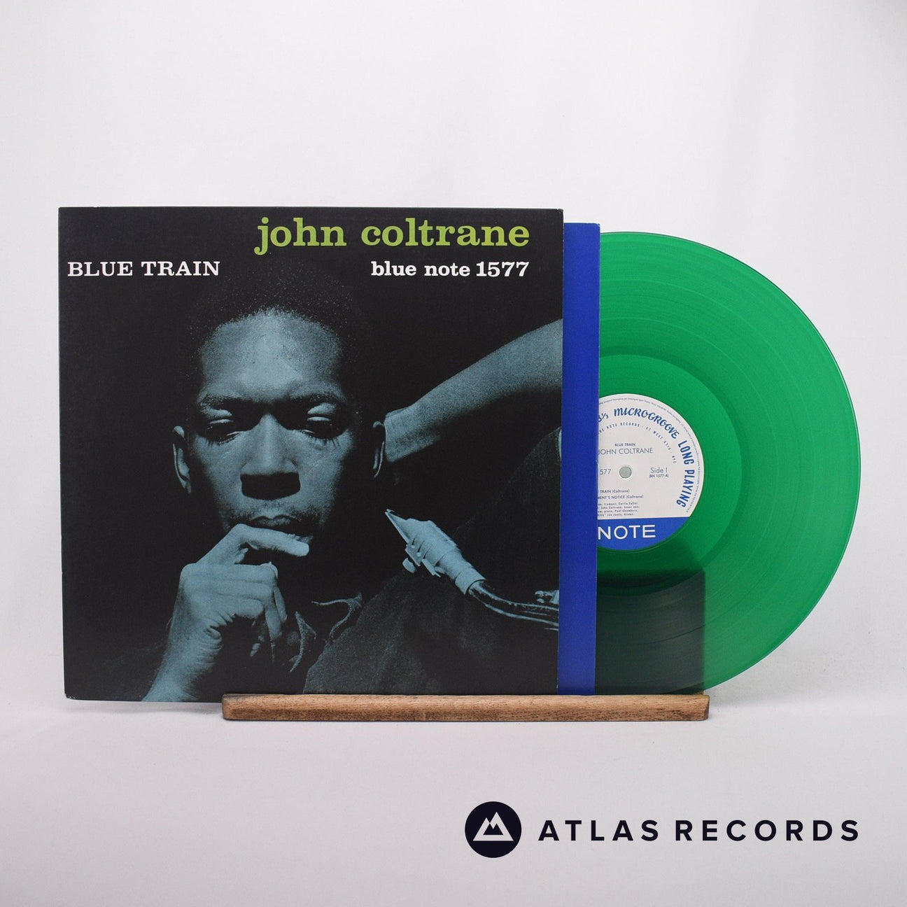 John Coltrane Blue Train LP Vinyl Record - Front Cover & Record