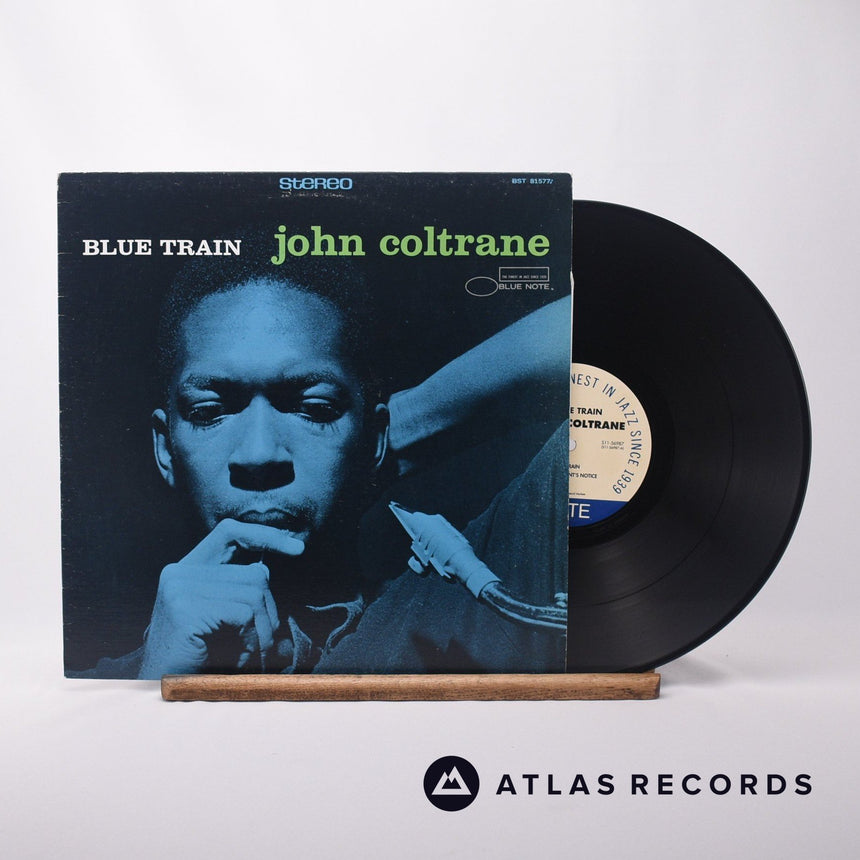 John Coltrane Blue Train LP Vinyl Record - Front Cover & Record