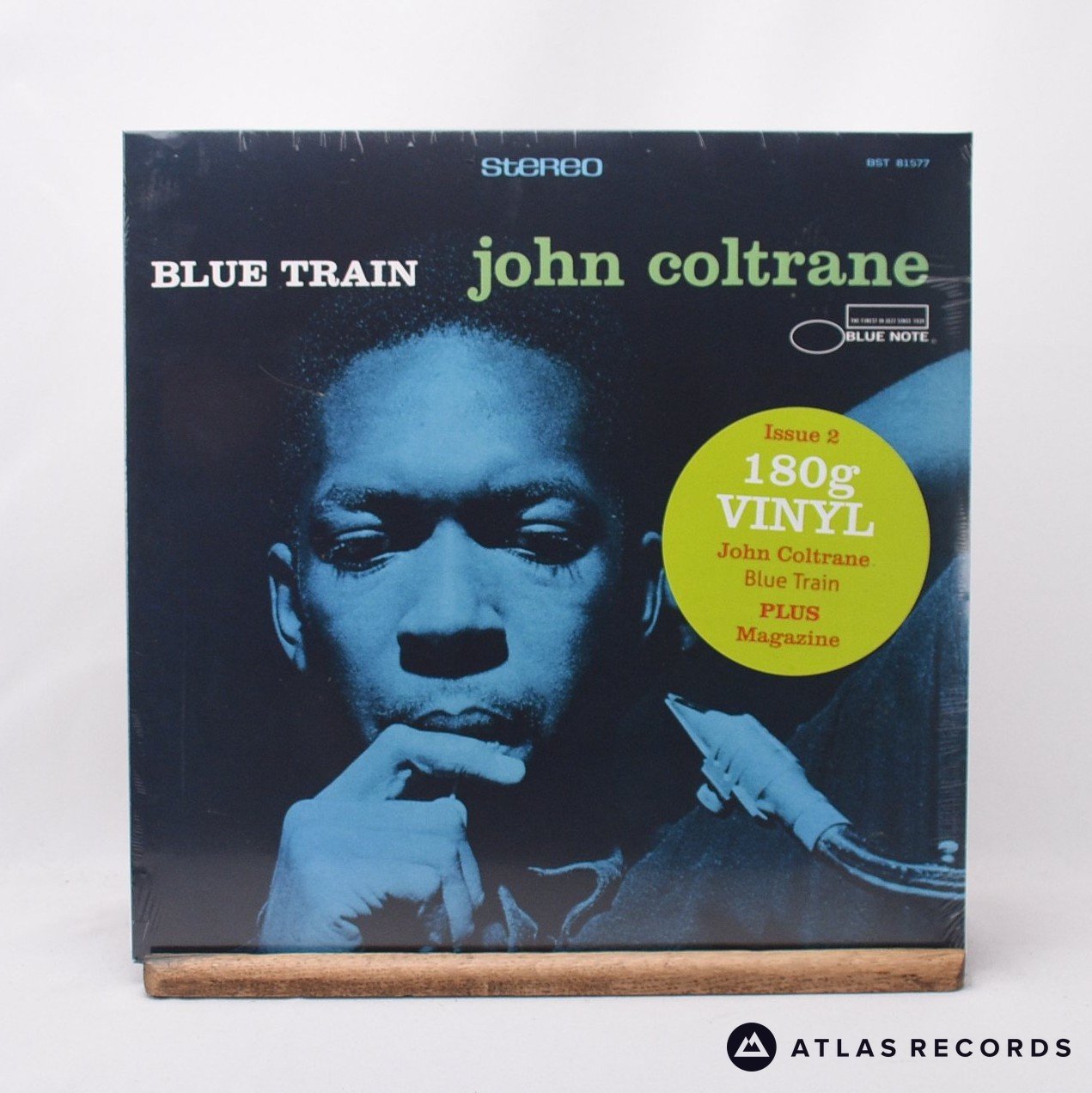 John Coltrane Blue Train LP Vinyl Record - Front Cover & Record