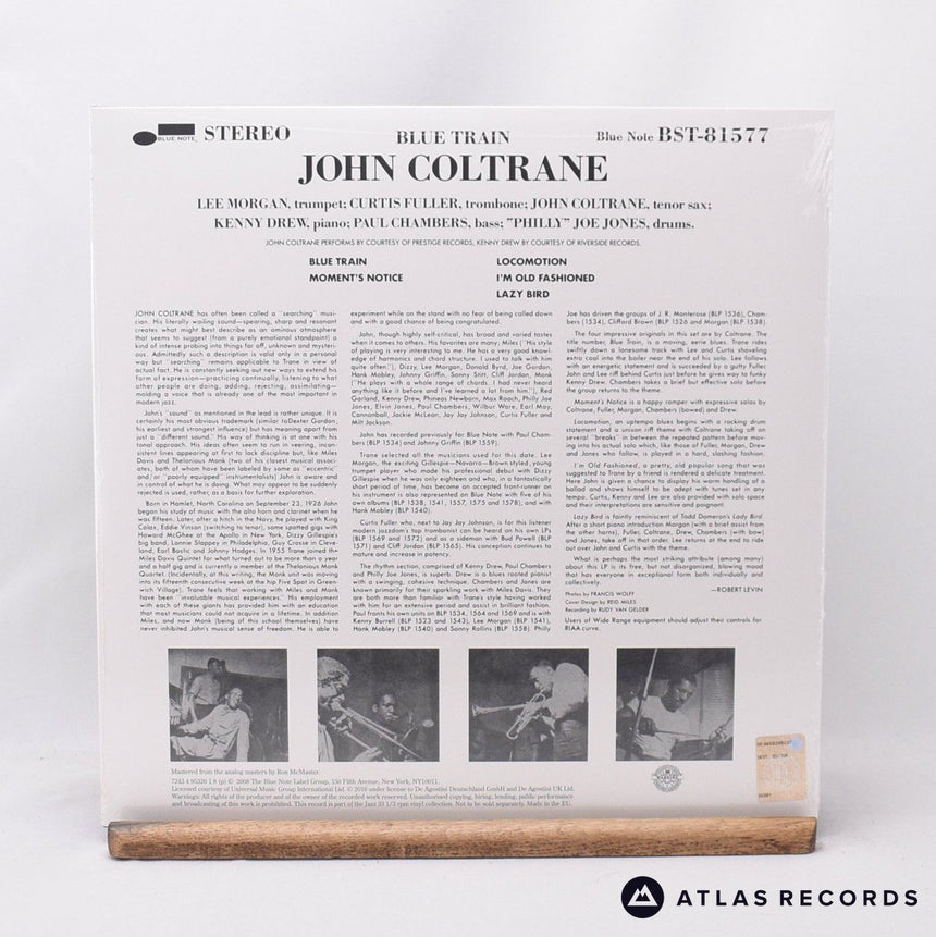 John Coltrane - Blue Train - 180G Booklet Mpo Reissue LP Vinyl Record - NEW