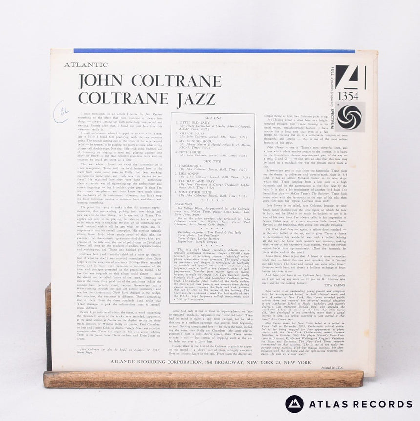 John Coltrane - Coltrane Jazz - Remastered Stereo -D -D LP Vinyl Record - EX/EX