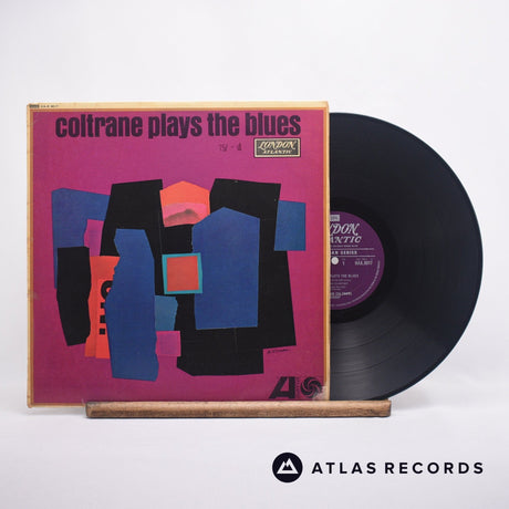John Coltrane Coltrane Plays The Blues LP Vinyl Record - Front Cover & Record