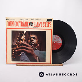 John Coltrane Giant Steps LP Vinyl Record - Front Cover & Record