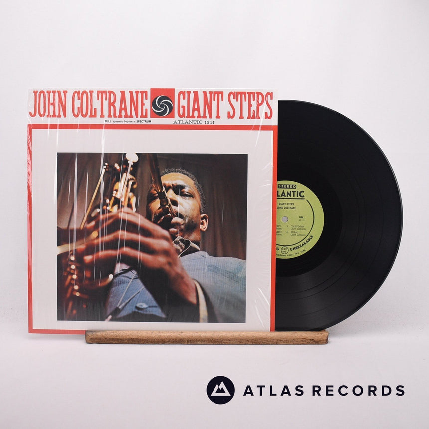John Coltrane Giant Steps LP Vinyl Record - Front Cover & Record