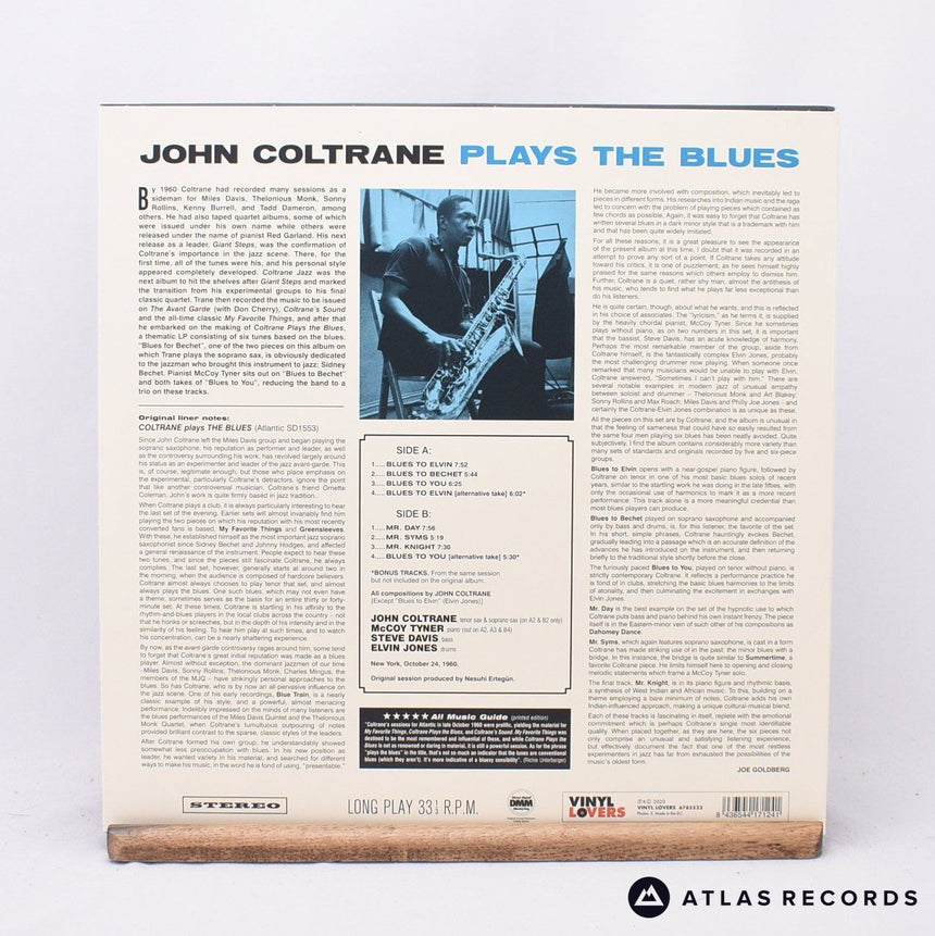 John Coltrane - John Coltrane Plays The Blues - 180G LP Vinyl Record - NM/EX