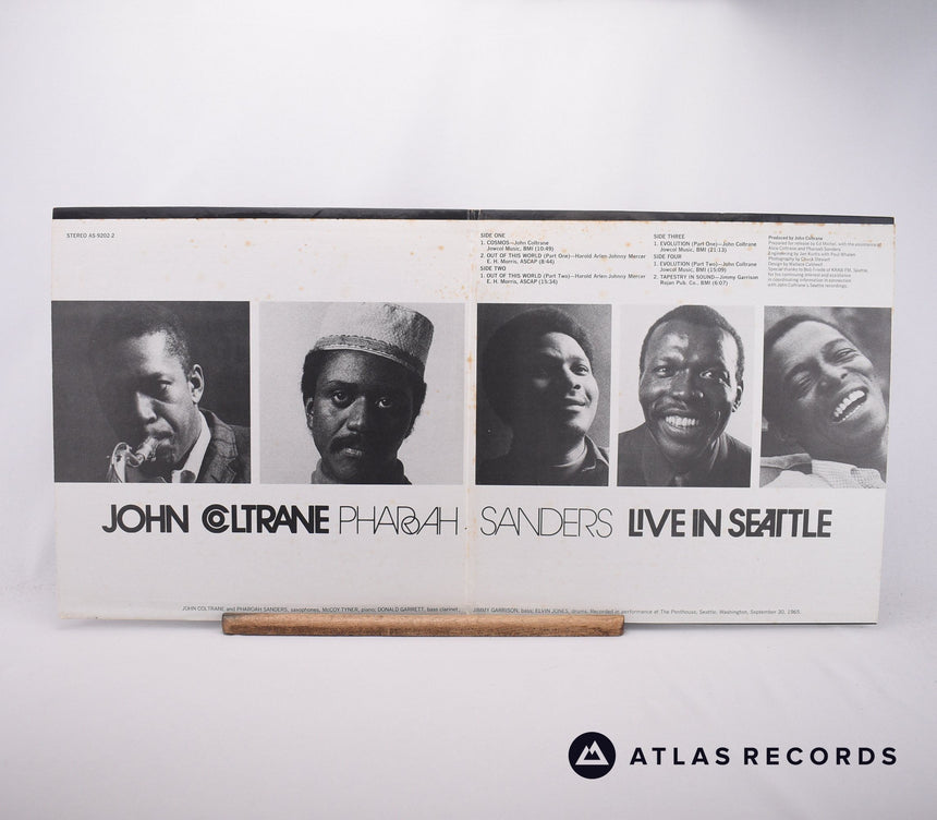 John Coltrane - Live In Seattle - Gatefold Us 2 x LP Vinyl Record - VG+/VG+