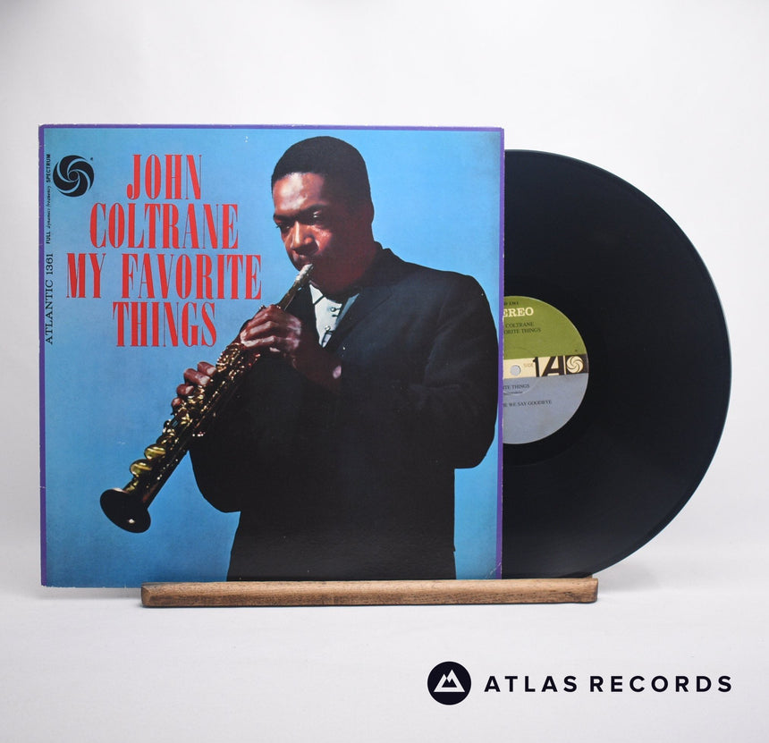 John Coltrane My Favorite Things LP Vinyl Record - Front Cover & Record