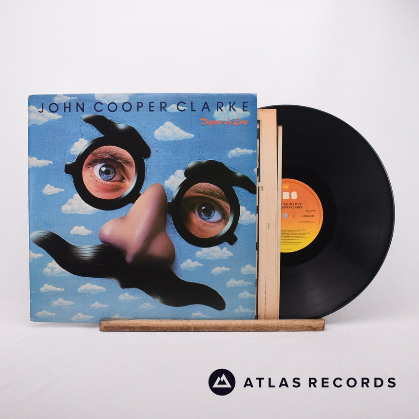 John Cooper Clarke Disguise In Love LP Vinyl Record - Front Cover & Record