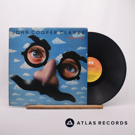 John Cooper Clarke Disguise In Love LP Vinyl Record - Front Cover & Record