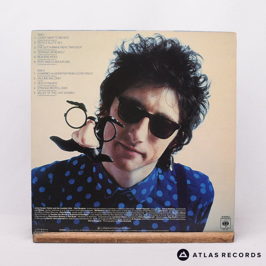 John Cooper Clarke - Disguise In Love - LP Vinyl Record - EX/EX