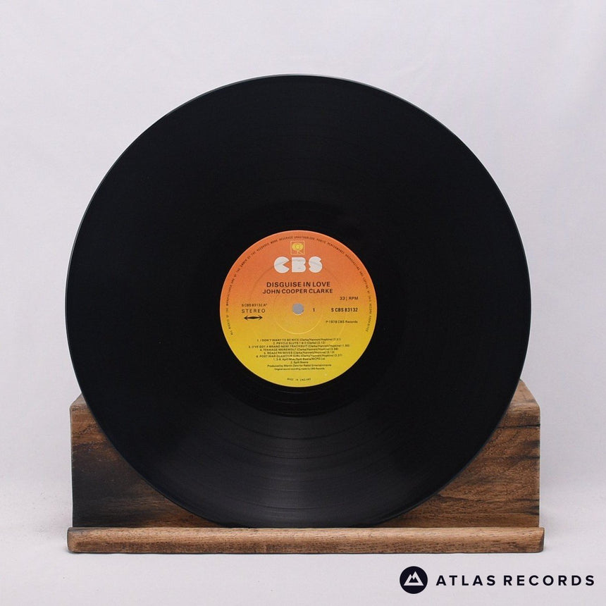 John Cooper Clarke - Disguise In Love - LP Vinyl Record - EX/EX