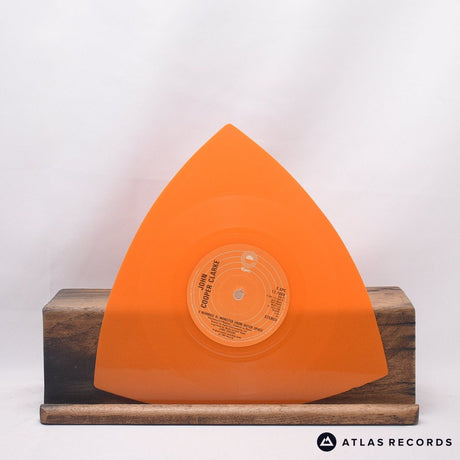John Cooper Clarke - Gimmix - Orange Shaped 7" Vinyl Record -